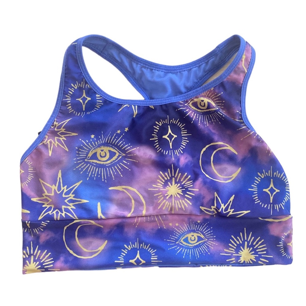 Victoria’s Secret Sports Bra— workout bra — halloween- celestial fortune teller